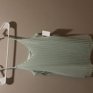 Mint green tank top, small brand new.